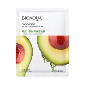 ماسک ورقه ای آووکادو بیوآکوا BIOAQUA