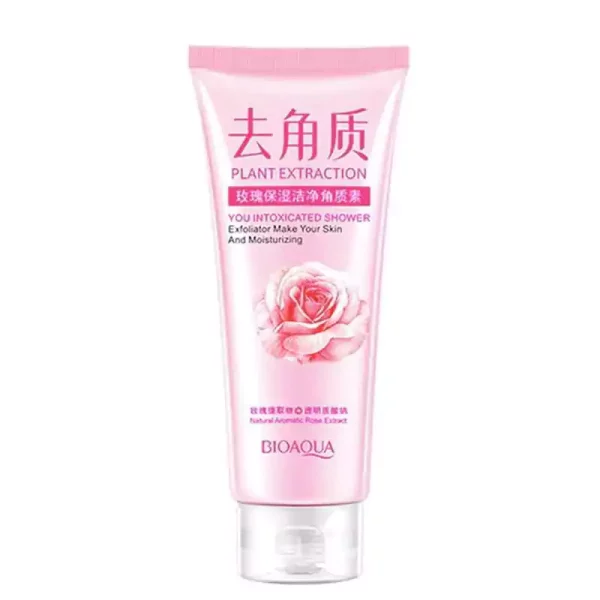 اسکراب لایه بردار صورت گل رز بیوآکوا BIOAQUA ROSE PLANT